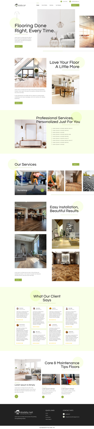 Web Design by Hafsa Fatymah for this project | Design #33798825