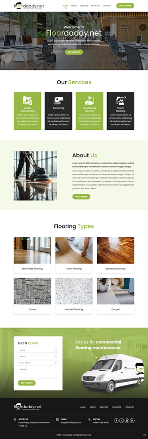 Web Design by pb for this project | Design #33795095