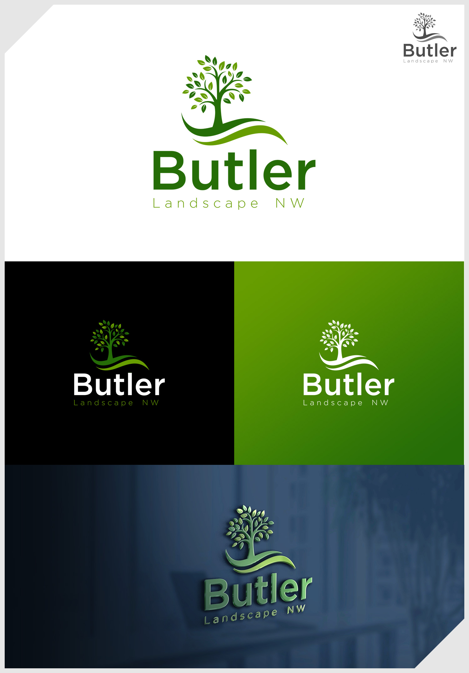 Diseño de Logo por IDesign1606 para Butler Landscape NW | Diseño #33780650