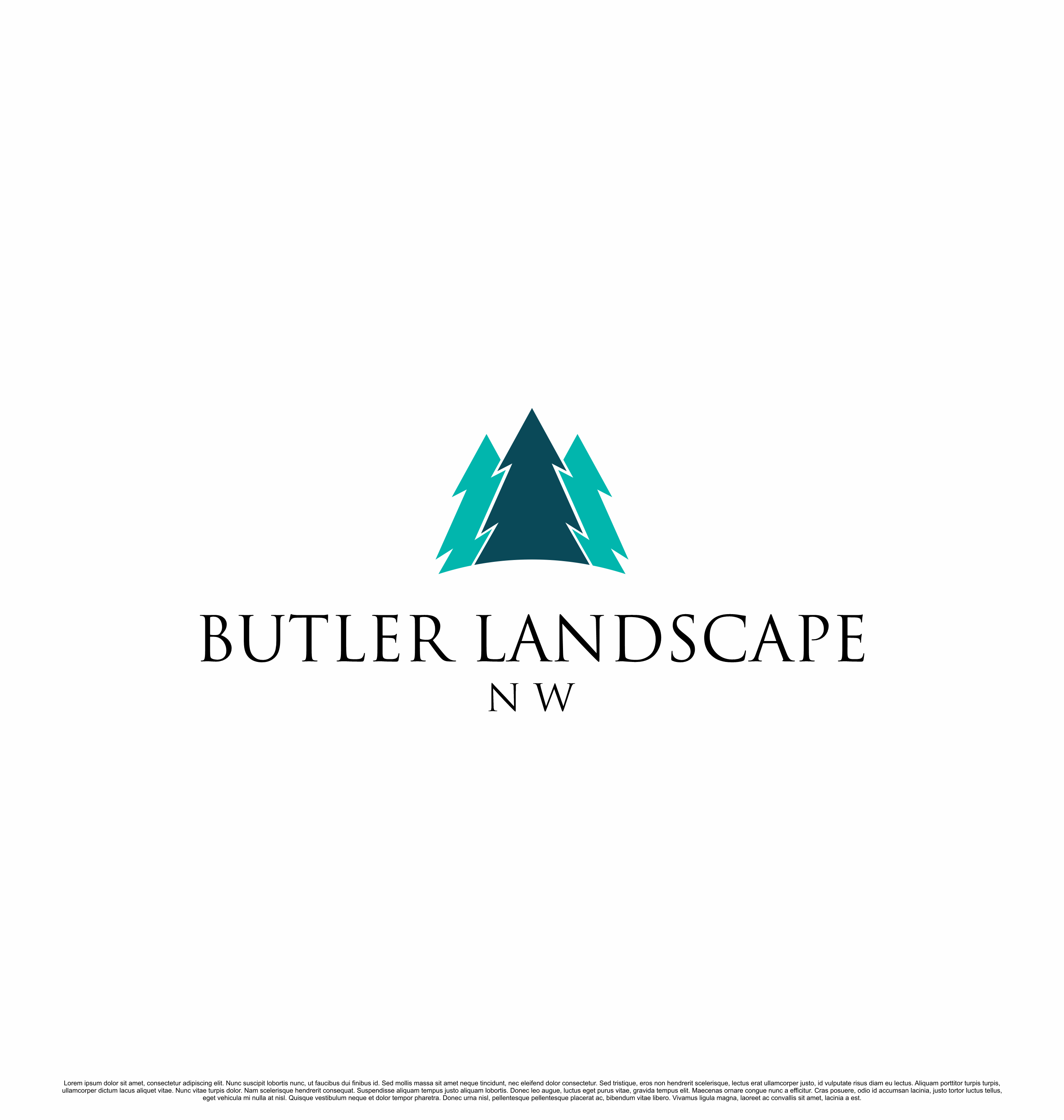 Logo Design by saesean for Butler Landscape NW | Design #33782229