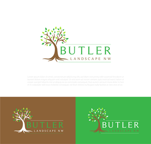 Logo Design by BE STRONG for Butler Landscape NW | Design: #33780726