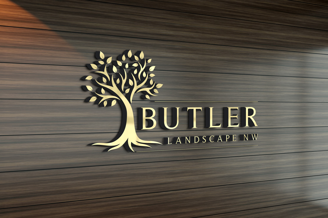 Logo Design by Ben Affleck for Butler Landscape NW | Design #33780727