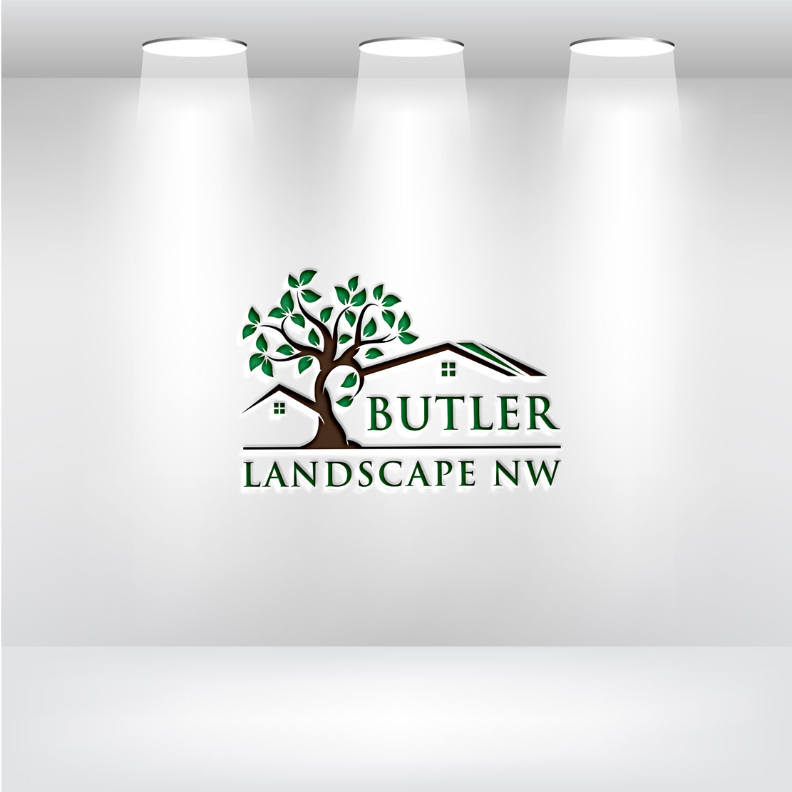 Logo Design by Ben Affleck for Butler Landscape NW | Design #33780875