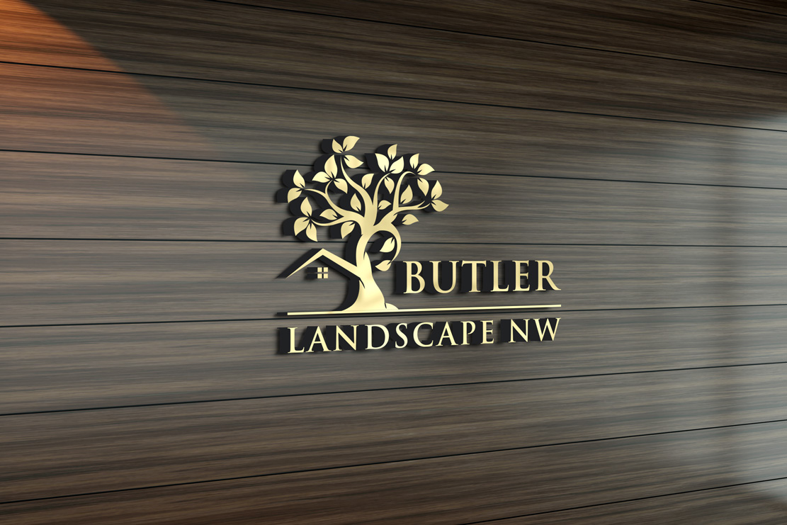 Logo Design by Ben Affleck for Butler Landscape NW | Design #33780876