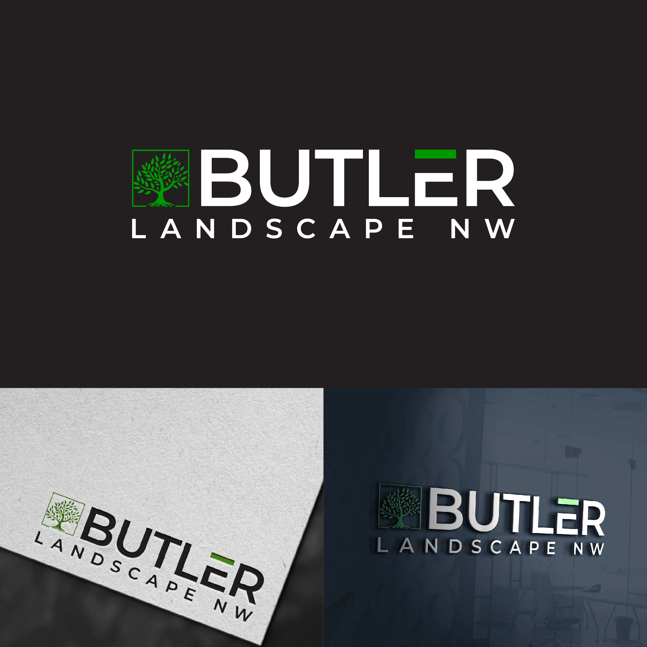 Logo Design by designer profile for Butler Landscape NW | Design #33784192
