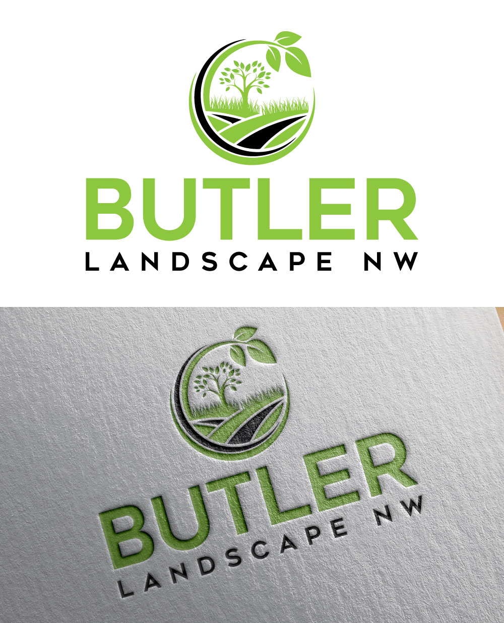Logo Design by Impressive logo for Butler Landscape NW | Design #33786416