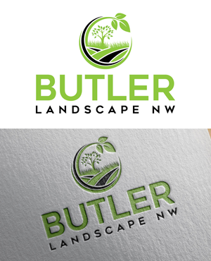 Logo Design by Impressive logo for Butler Landscape NW | Design: #33786416
