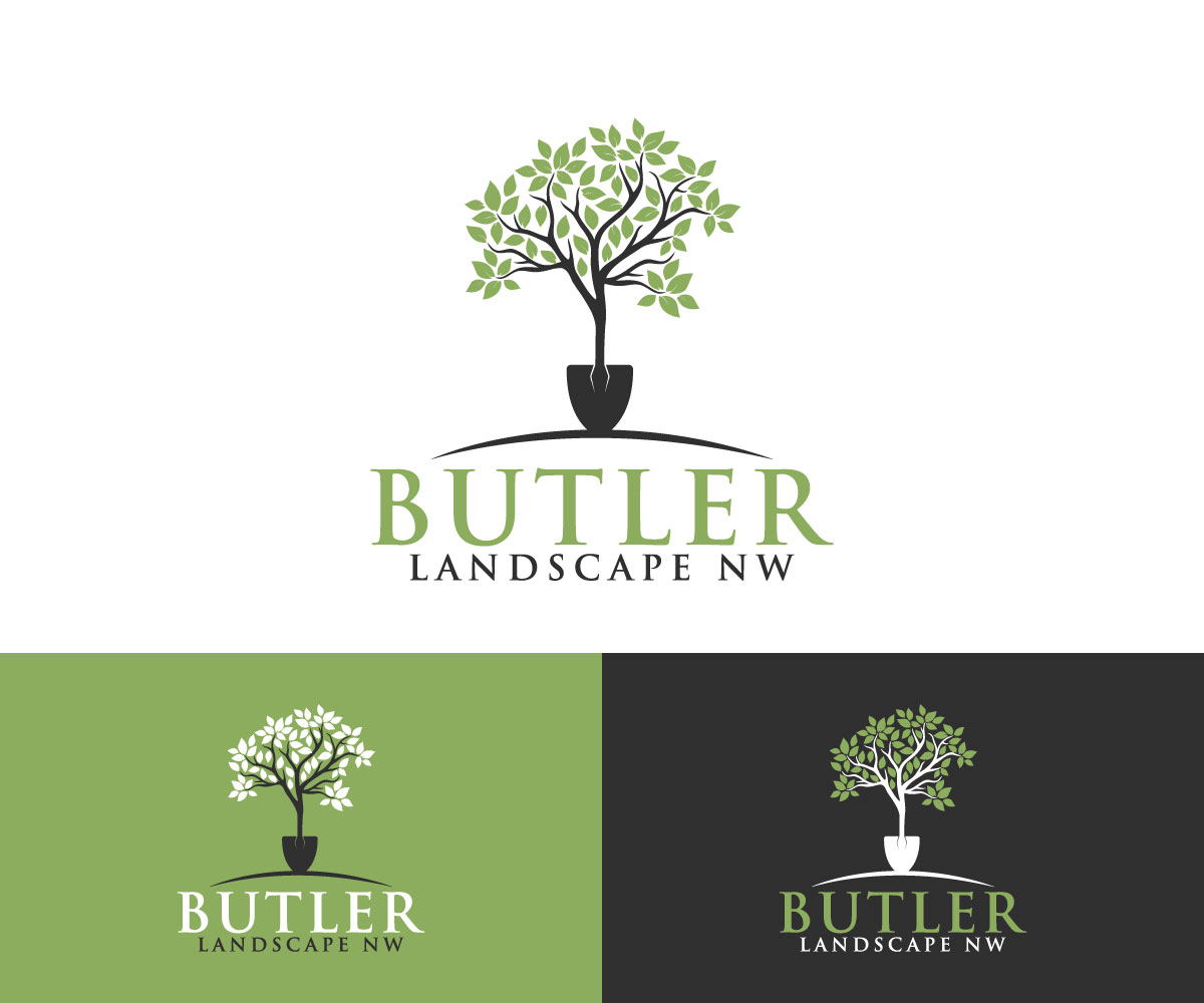 Logo Design by Shahriar H for Butler Landscape NW | Design #33776873