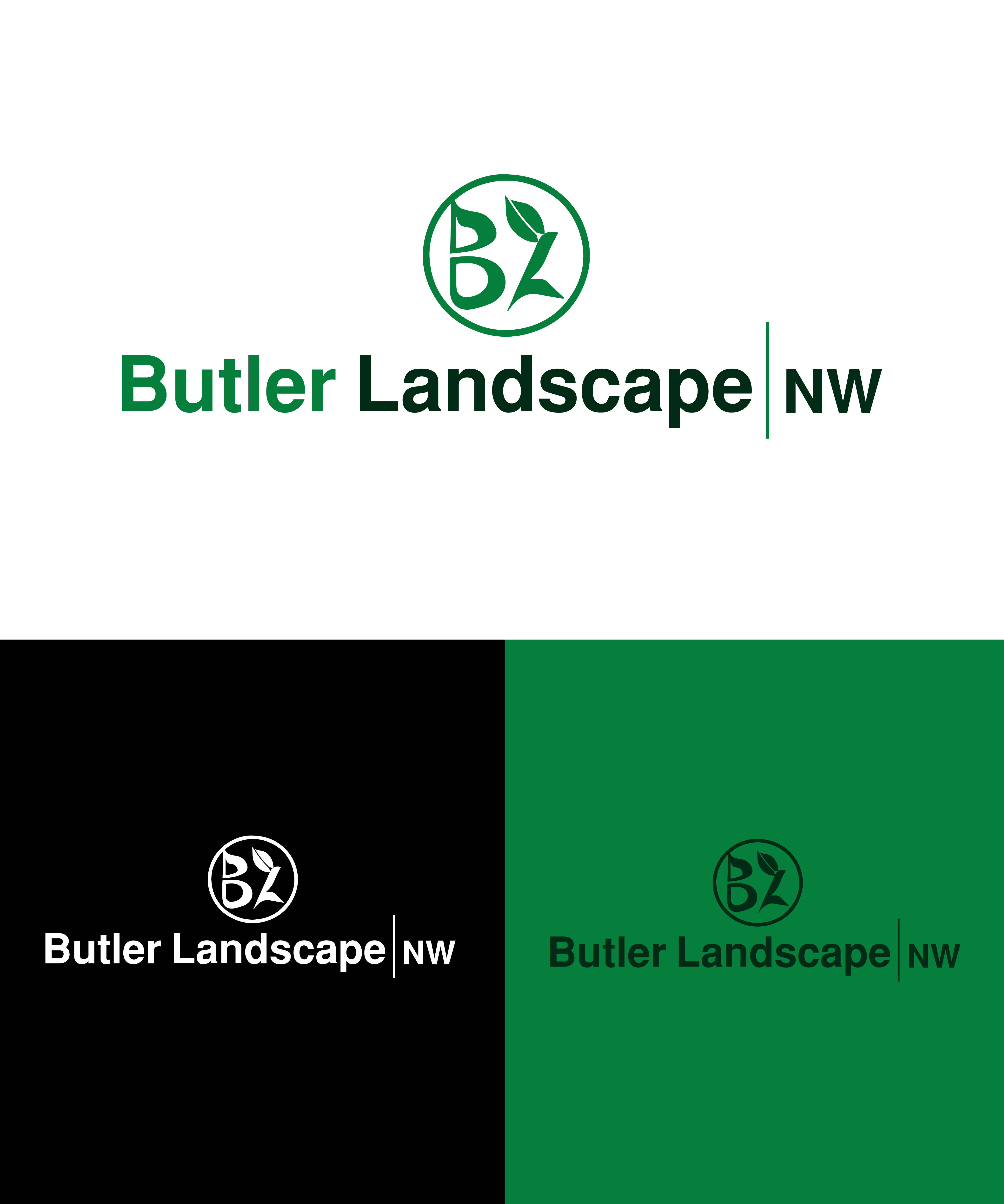 Logo Design by Creation club for Butler Landscape NW | Design #33783102