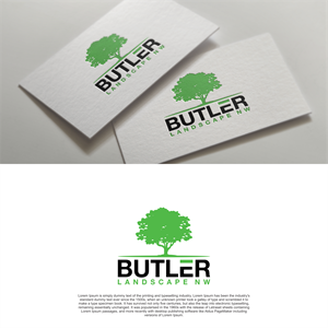 Logo Design by diego costa for Butler Landscape NW | Design: #33775398