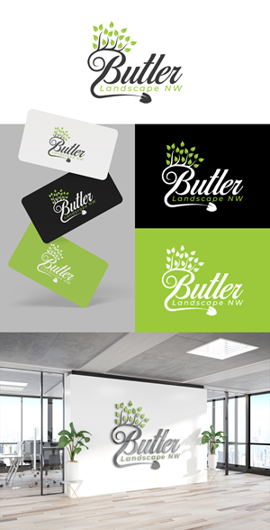 Logo Design by PixelUP Graphics for Butler Landscape NW | Design: #33779549