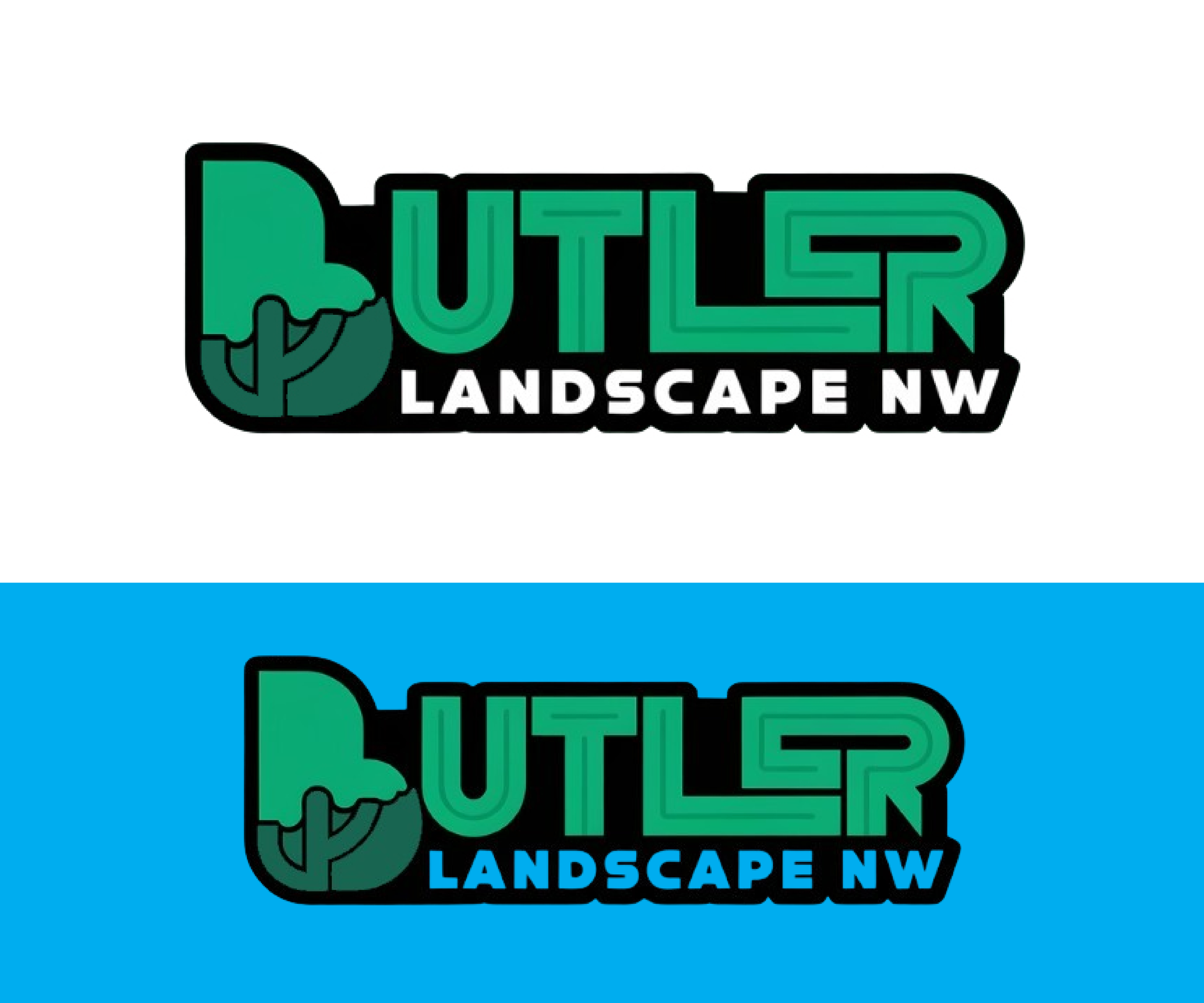 Logo Design by Creative Arif for Butler Landscape NW | Design #33782013