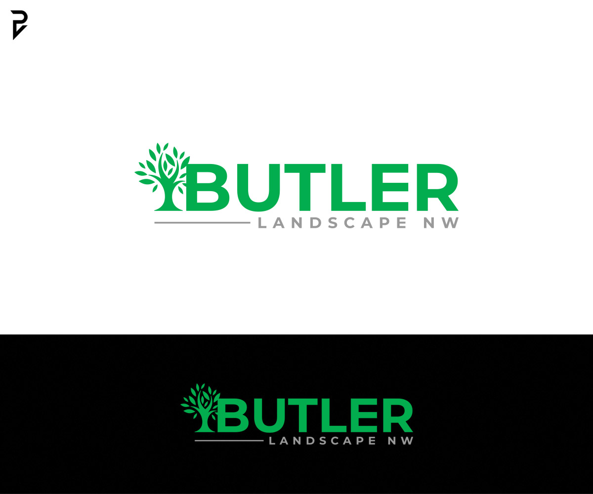 Logo Design by poisonvectors for Butler Landscape NW | Design #33793744