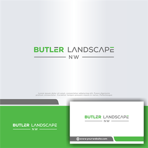 Logo Design by win it for Butler Landscape NW | Design: #33782778