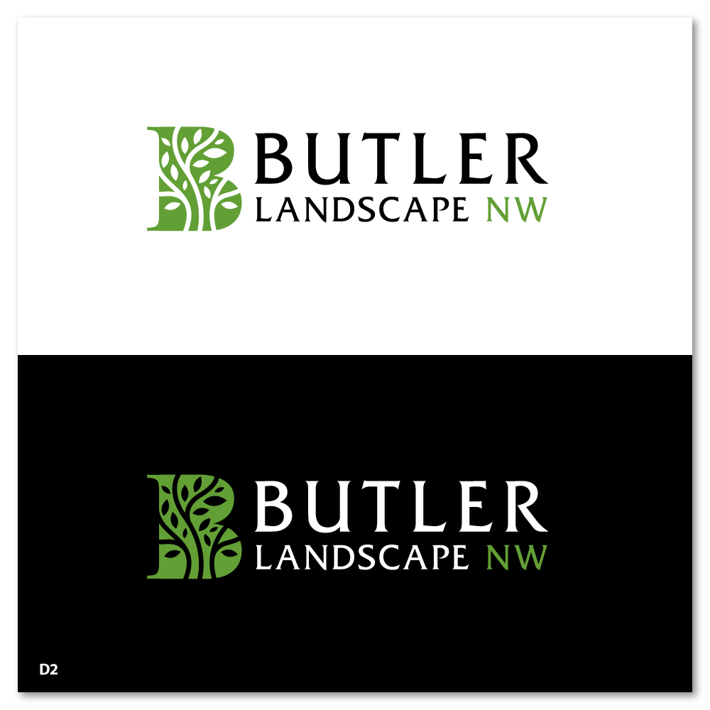 Logo Design by Sujit Banerjee for Butler Landscape NW | Design #33777241
