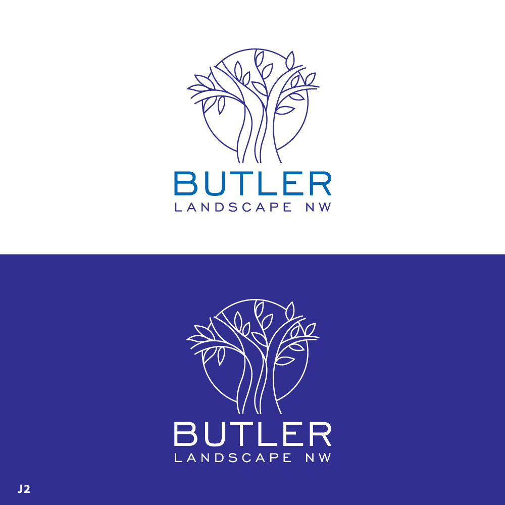 Logo Design by Sujit Banerjee for Butler Landscape NW | Design #33777242