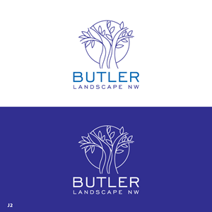 Logo Design by Sujit Banerjee for Butler Landscape NW | Design: #33777242