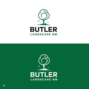 Logo Design by Sujit Banerjee for Butler Landscape NW | Design: #33777243