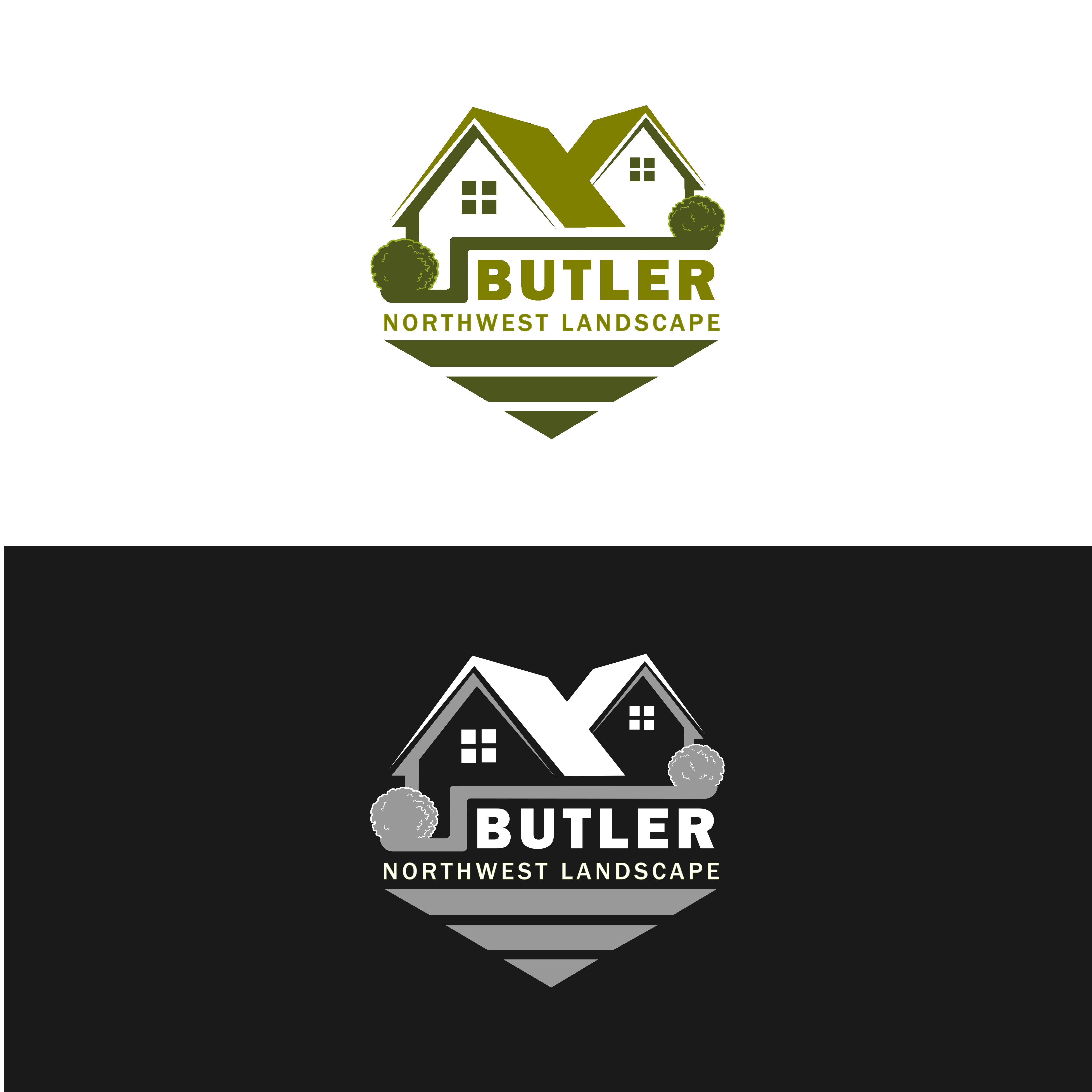 Logo Design by wisdomseeker for Butler Landscape NW | Design #33787178