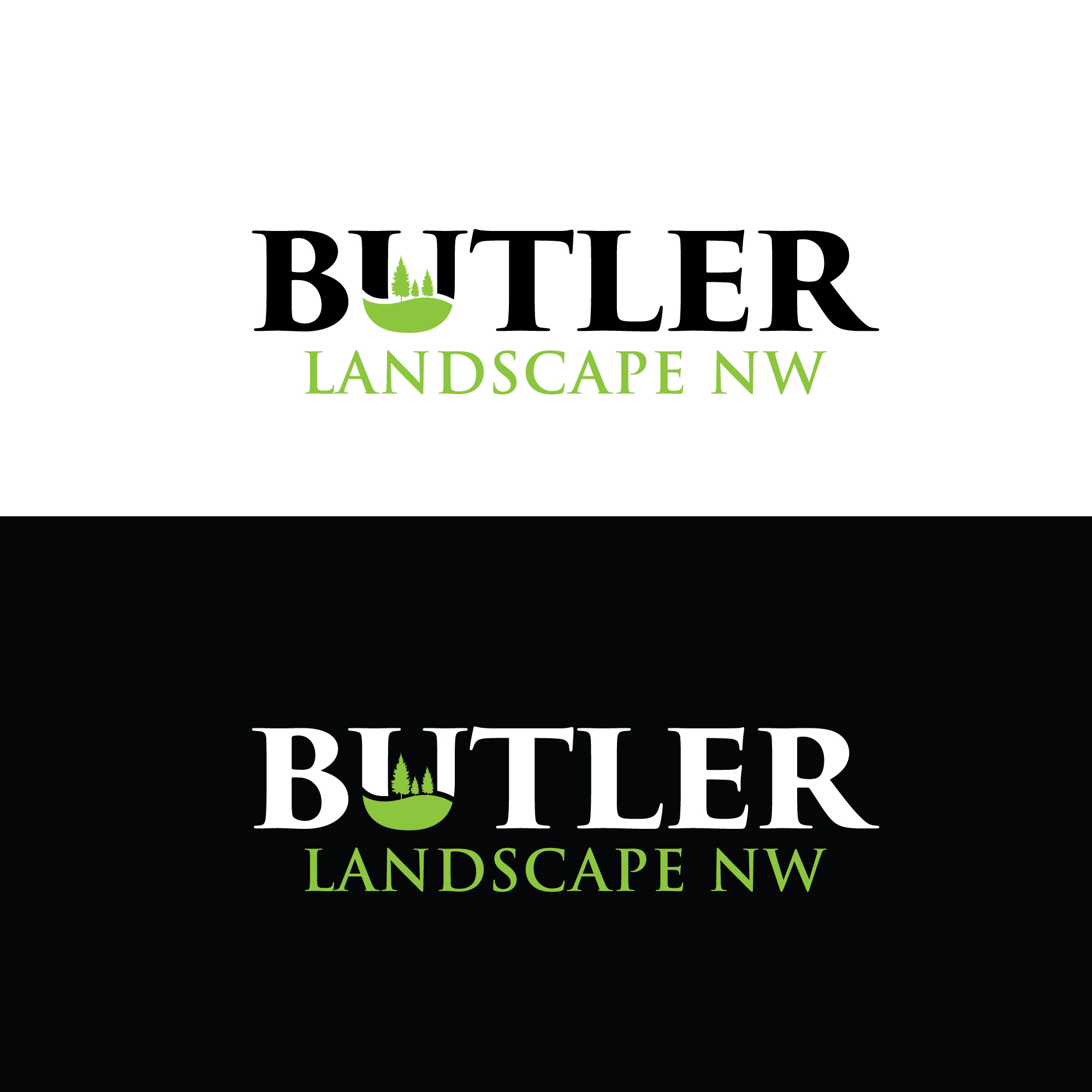 Logo Design by sherman for Butler Landscape NW | Design: #33796636