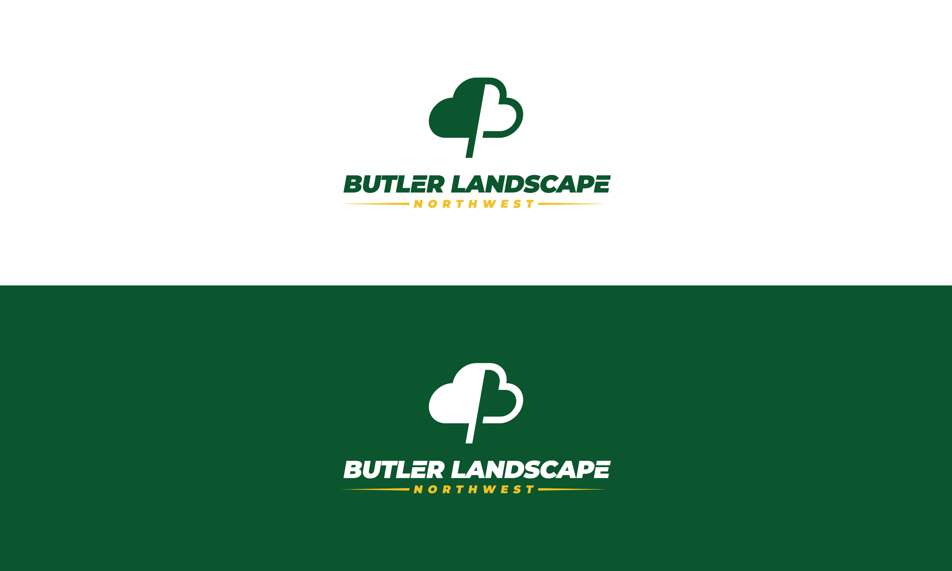 Logo Design by Kornelius - Lahalah for Butler Landscape NW | Design #33778430