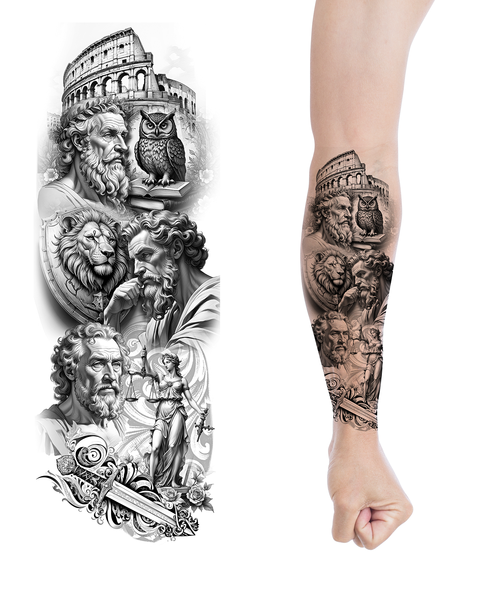 Tattoo Design by Jose Lopez ( Verified Pro Designer ) for this project | Design #33800768