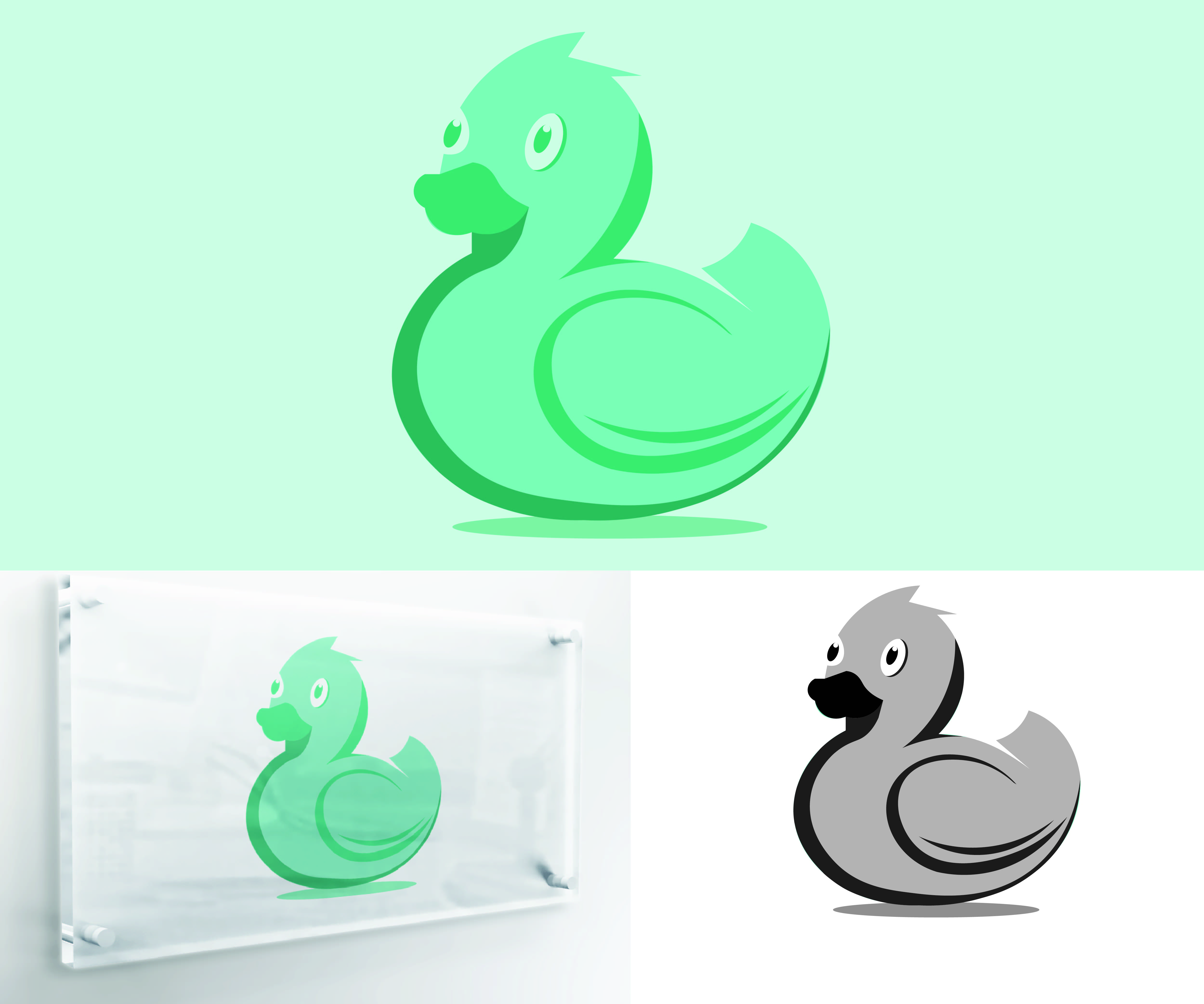 Logo Design by Fortune Howard Designs for Duck Technologies  | Design #33785094