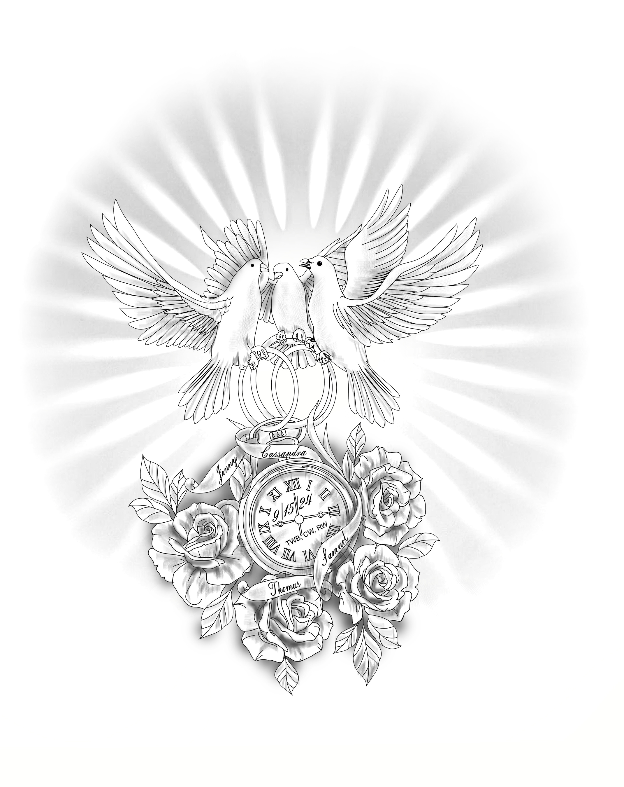 Tattoo Design by Jamal 12 for this project | Design #33791412