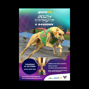 Flyer Design by Suvendu.S for Cranbourne Greyhound Racing Club | Design: #33790275
