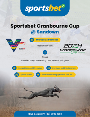 Flyer Design by pb for Cranbourne Greyhound Racing Club | Design: #33793345