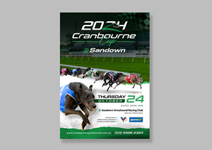 Flyer Design by debdesign for Cranbourne Greyhound Racing Club | Design: #33790987
