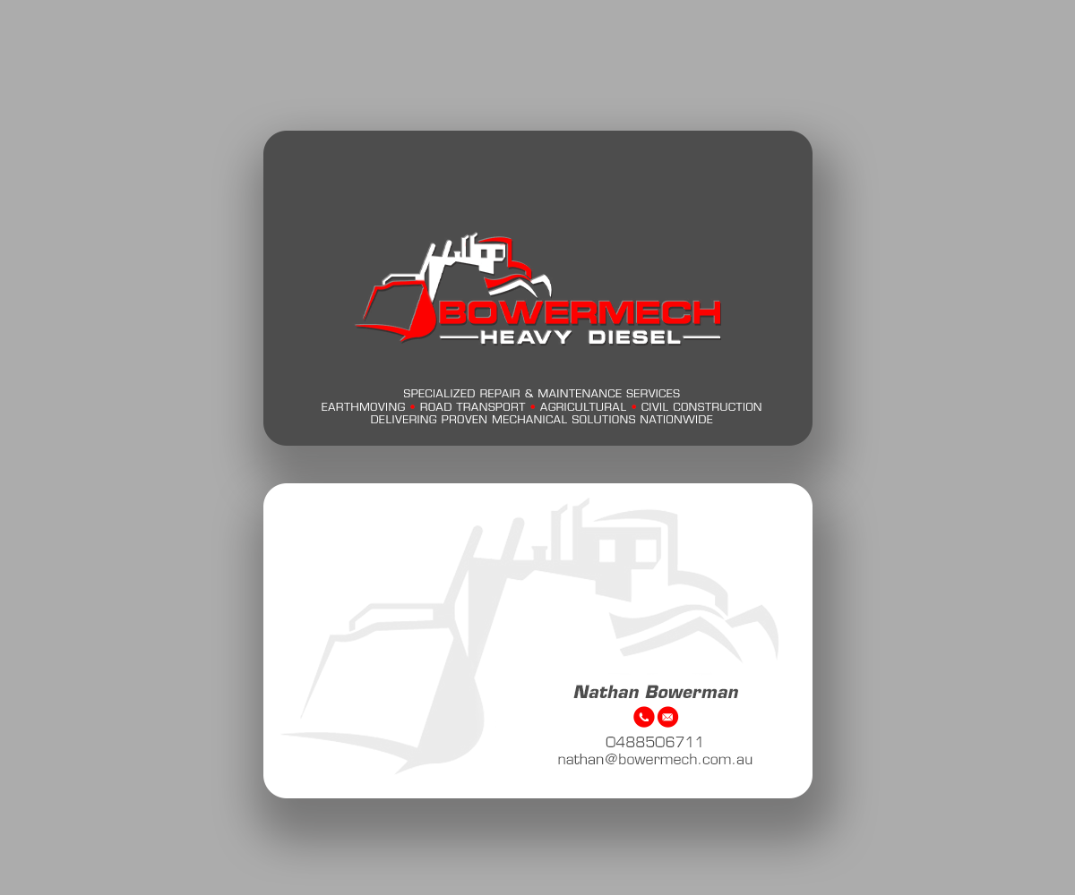 Business Card Design by Andrés Sebastián for this project | Design #33793157