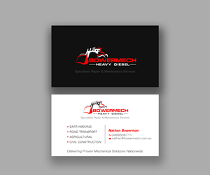 Business Card Design by Andrés Sebastián for this project | Design: #33794129