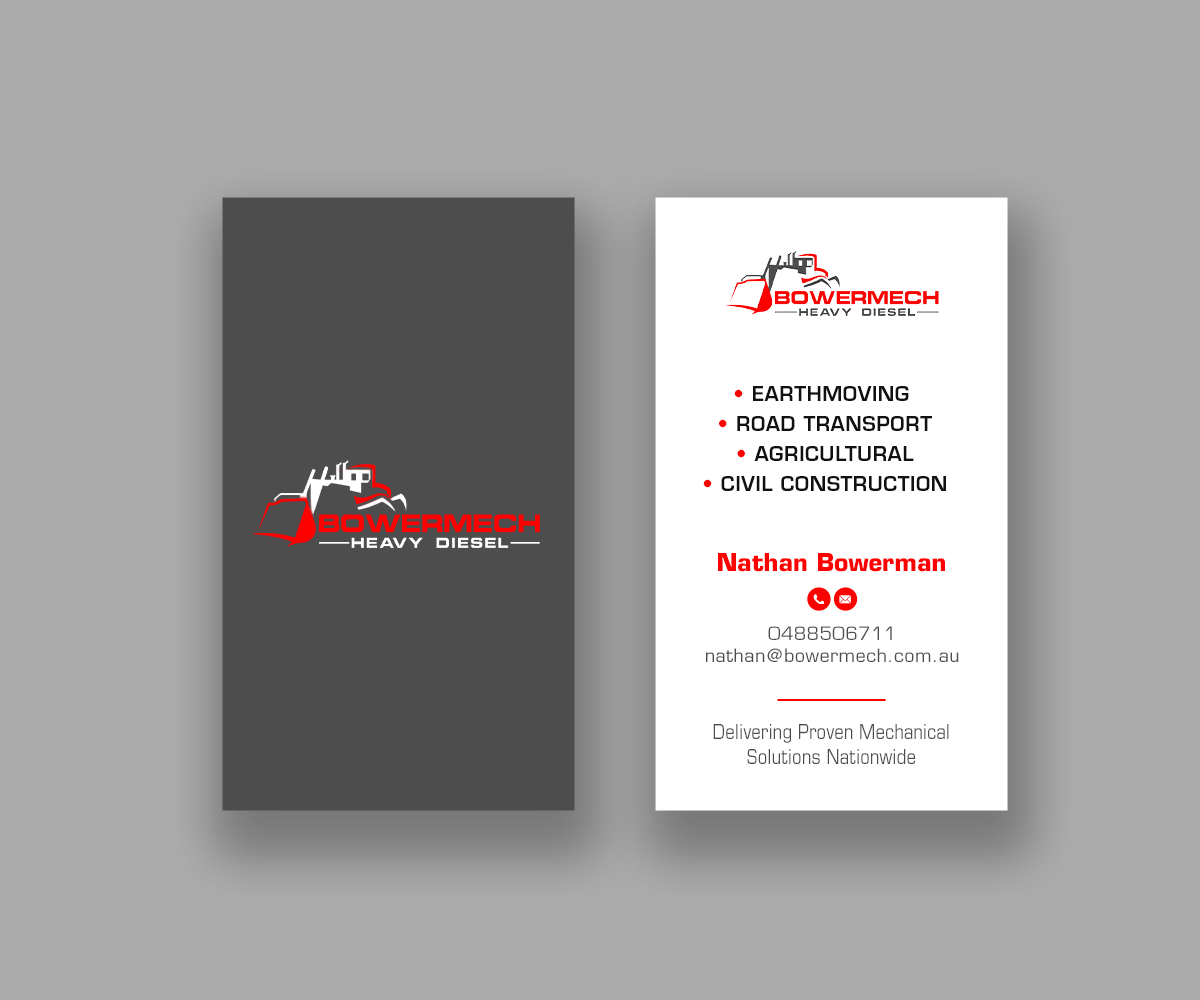 Business Card Design by Andrés Sebastián for this project | Design #33794243