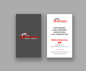 Business Card Design by Andrés Sebastián for this project | Design: #33794243
