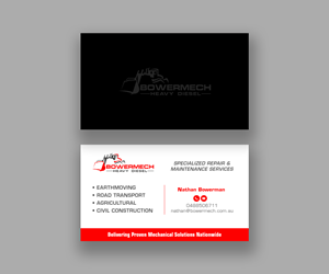 Business Card Design by Andrés Sebastián for this project | Design: #33794300