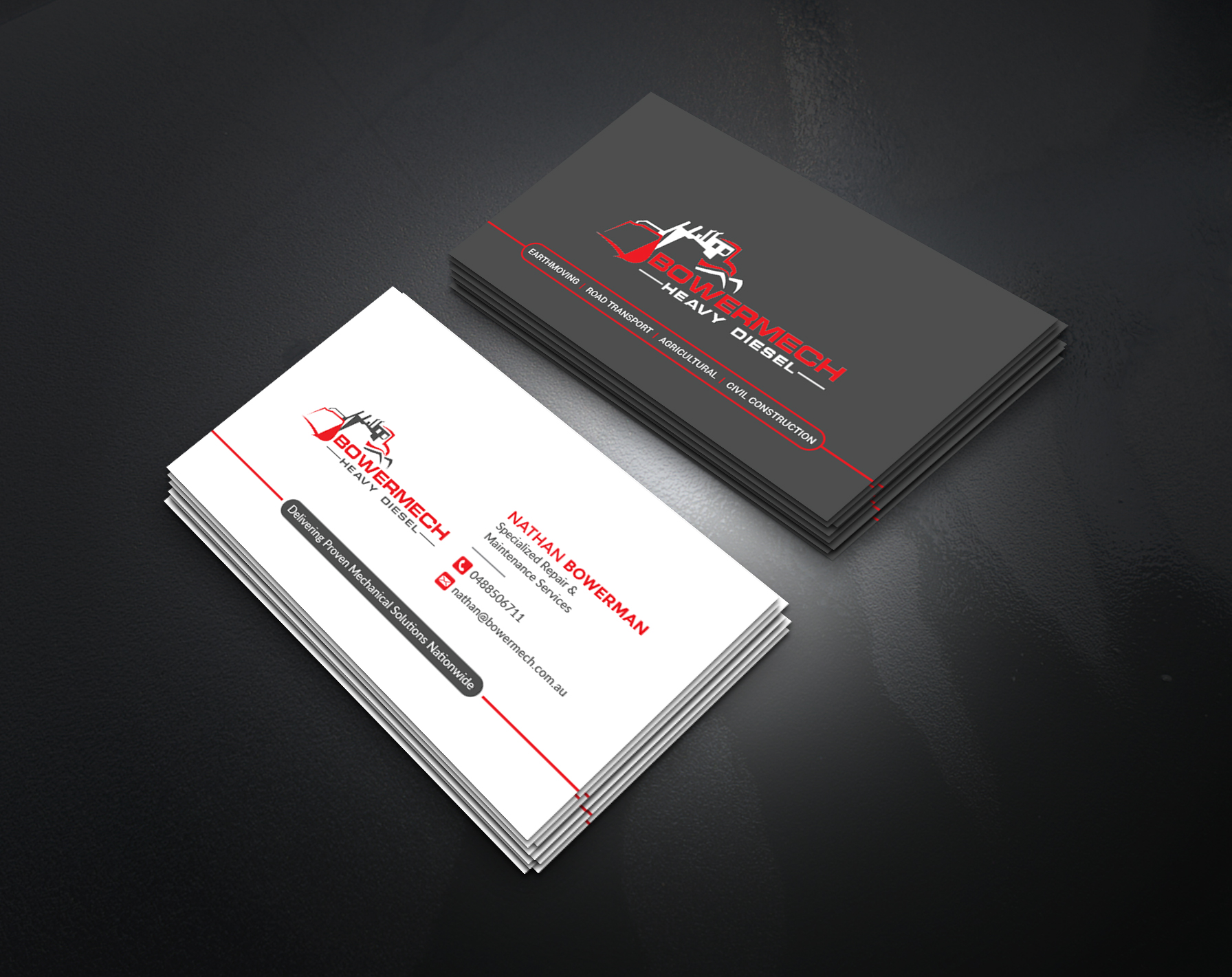 Business Card Design by artbitin for this project | Design #33804694