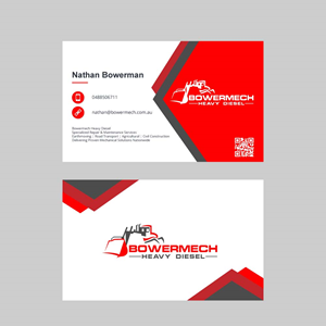 Business Card Design by Hamza  Al-Muttalib for this project | Design: #33816032