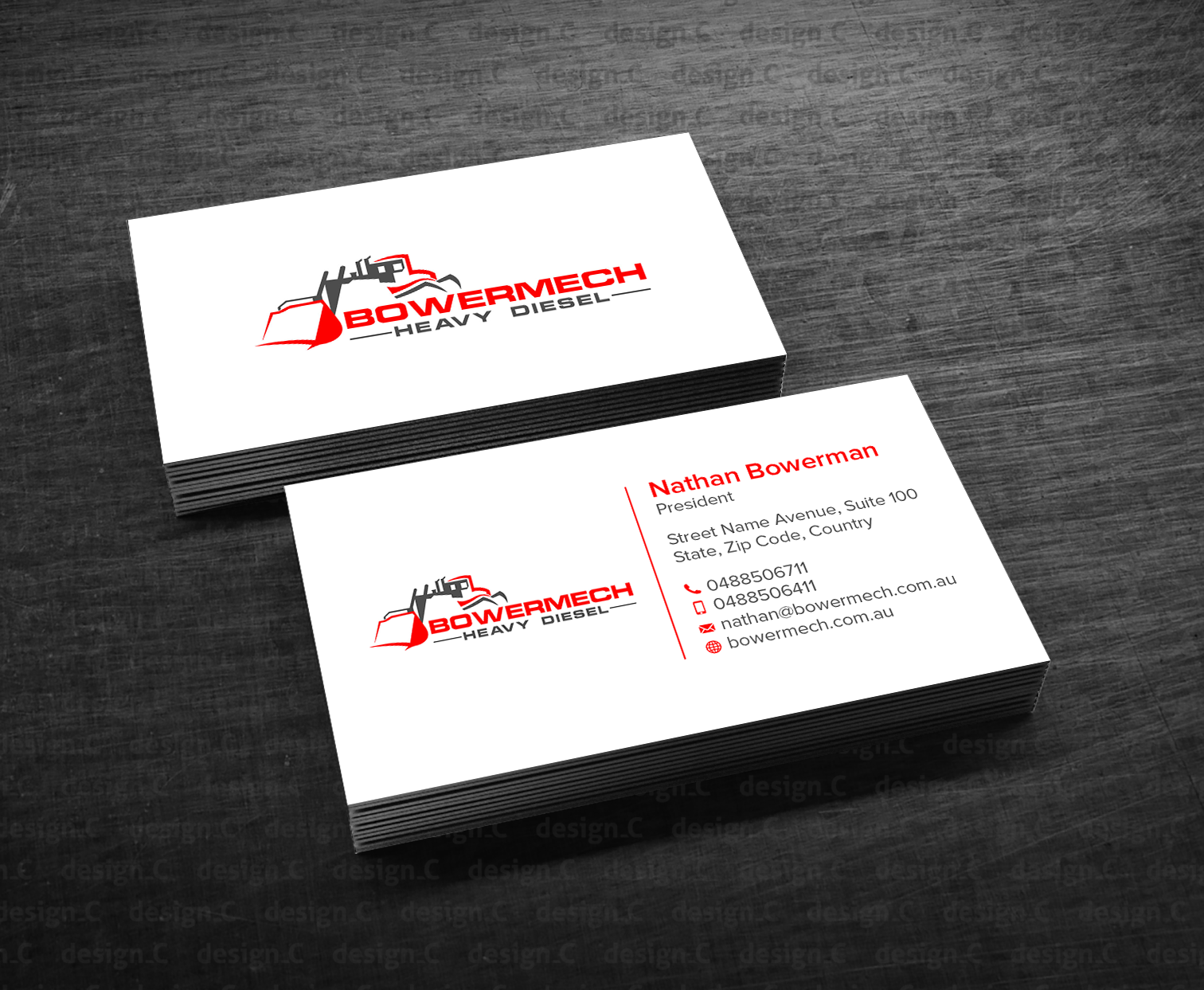 Business Card Design by design_C. for this project | Design #33794249