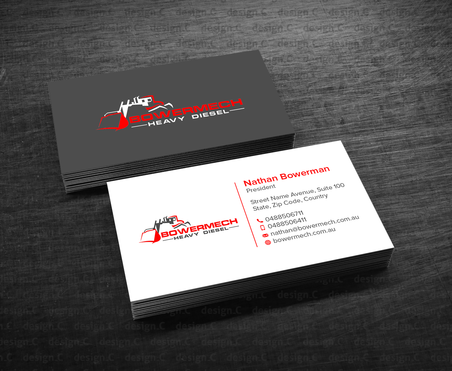 Business Card Design by design_C. for this project | Design #33794251