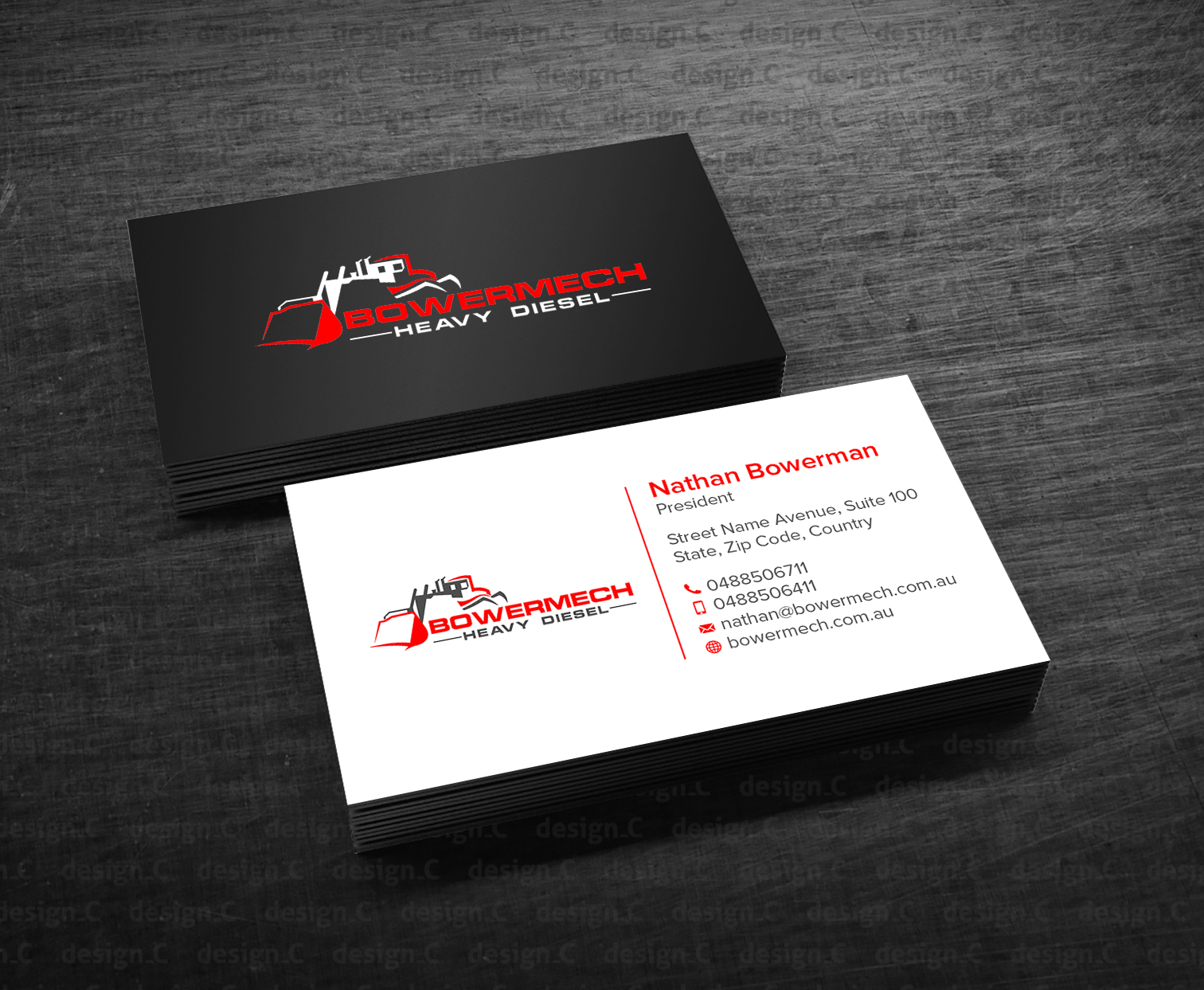 Business Card Design by design_C. for this project | Design #33794252