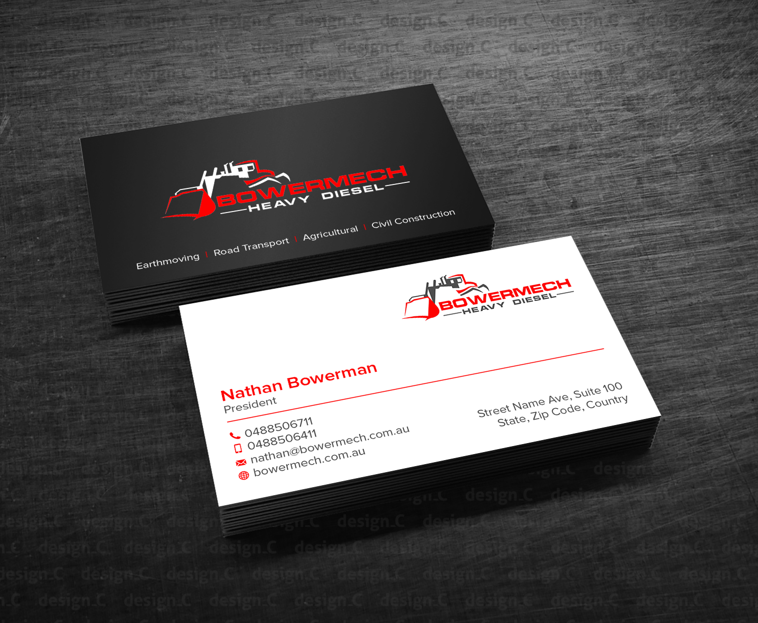 Business Card Design by design_C. for this project | Design #33794253