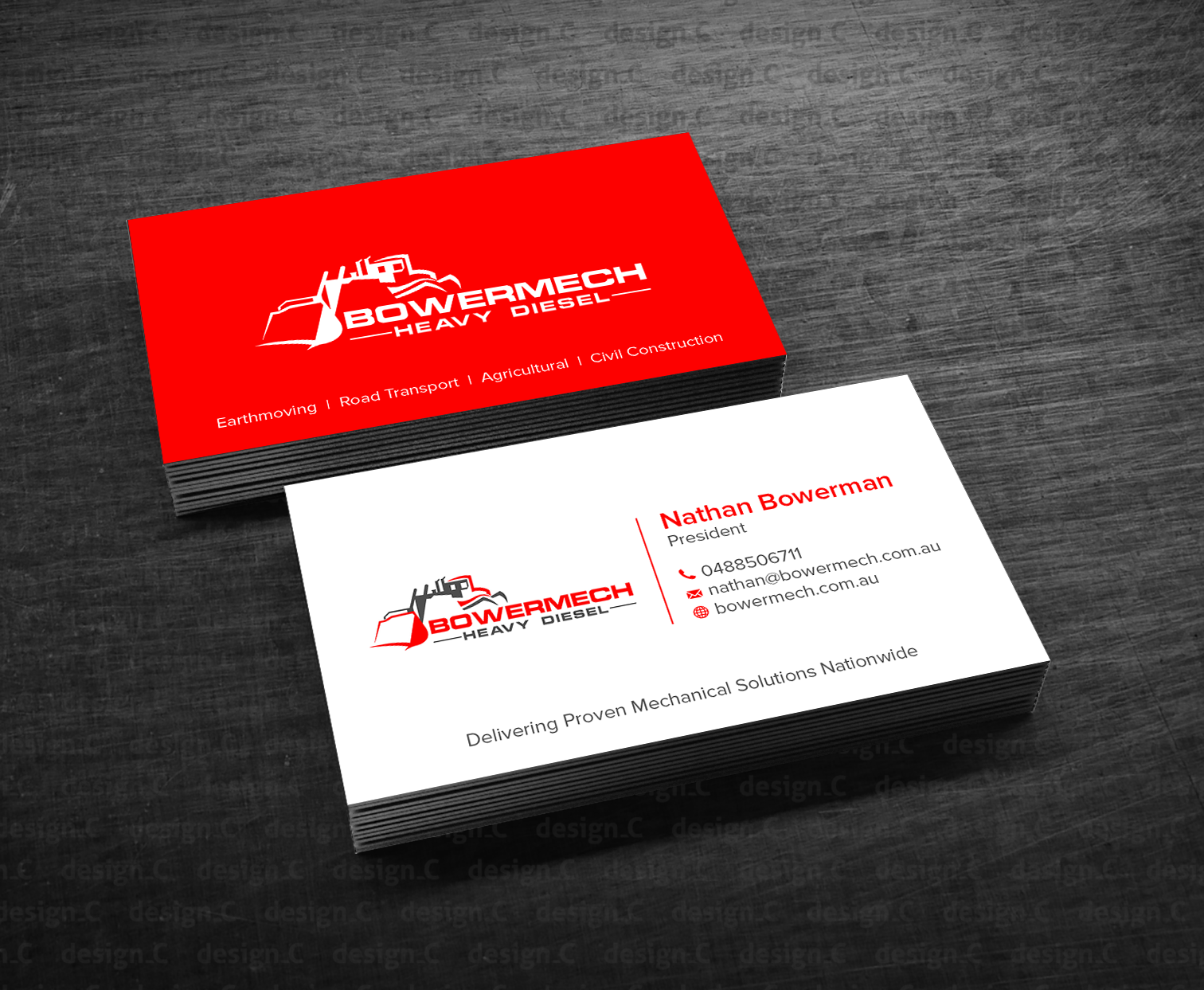 Business Card Design by design_C. for this project | Design #33794259