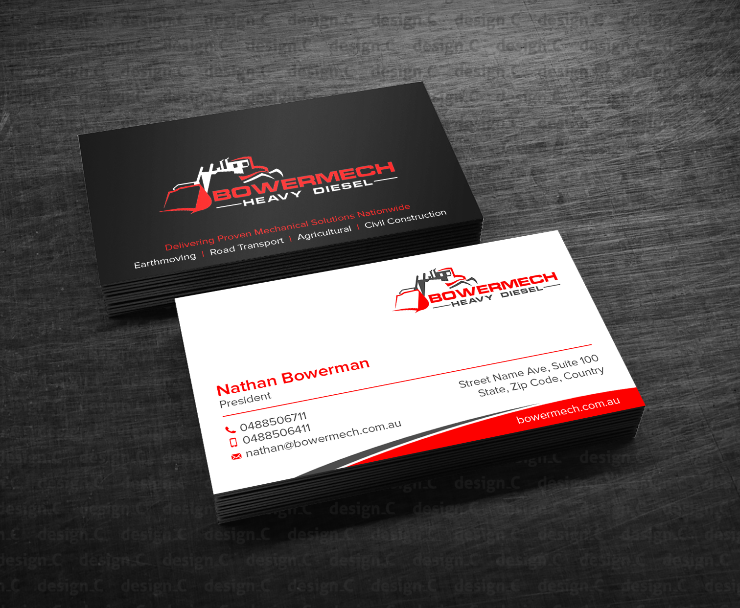Business Card Design by design_C. for this project | Design #33837002
