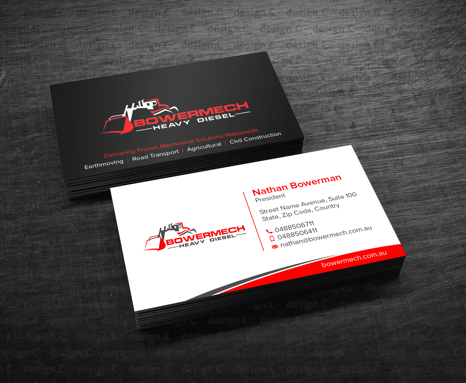 Business Card Design by design_C. for this project | Design #33837003