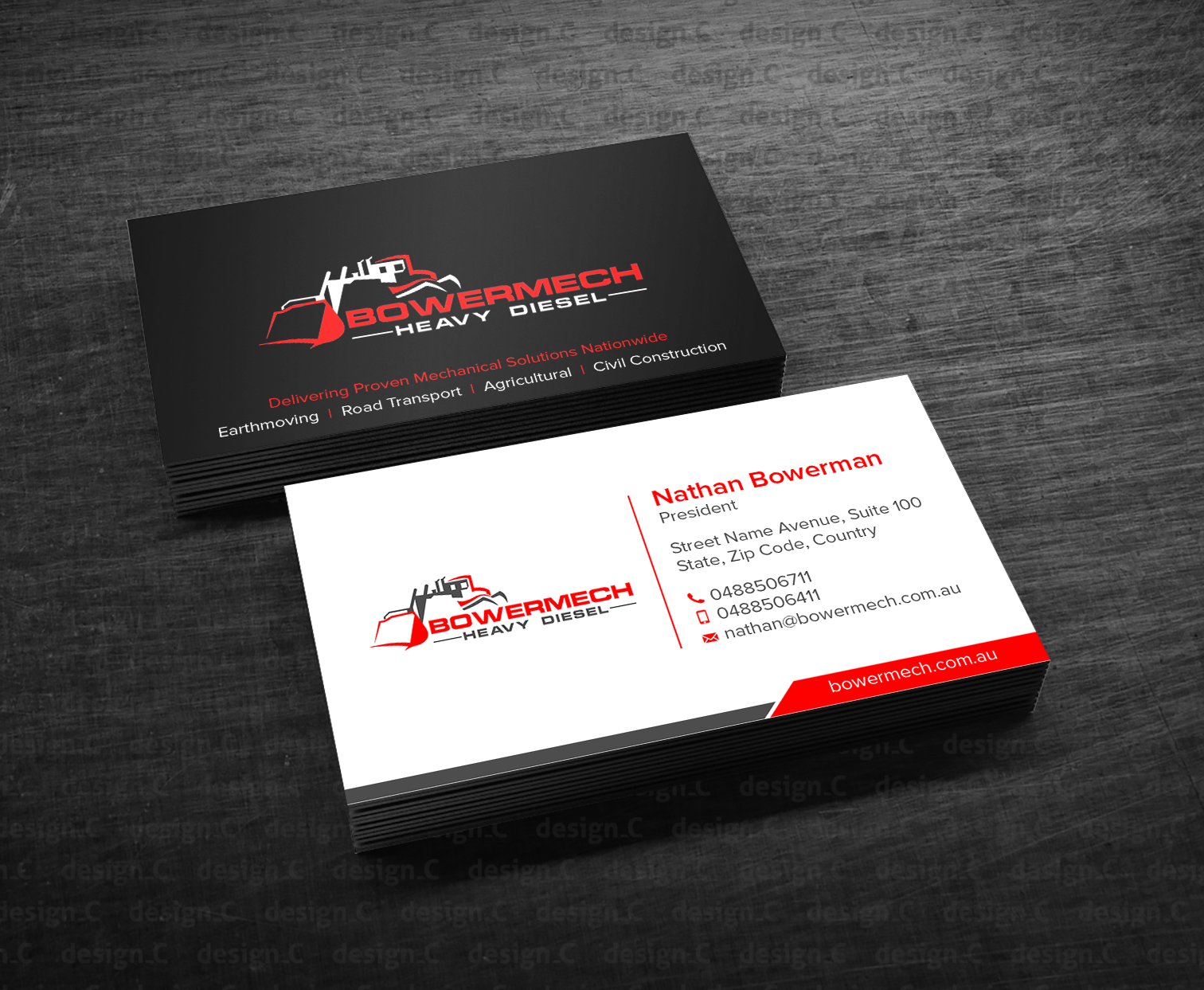 Business Card Design by design_C. for this project | Design #33837005