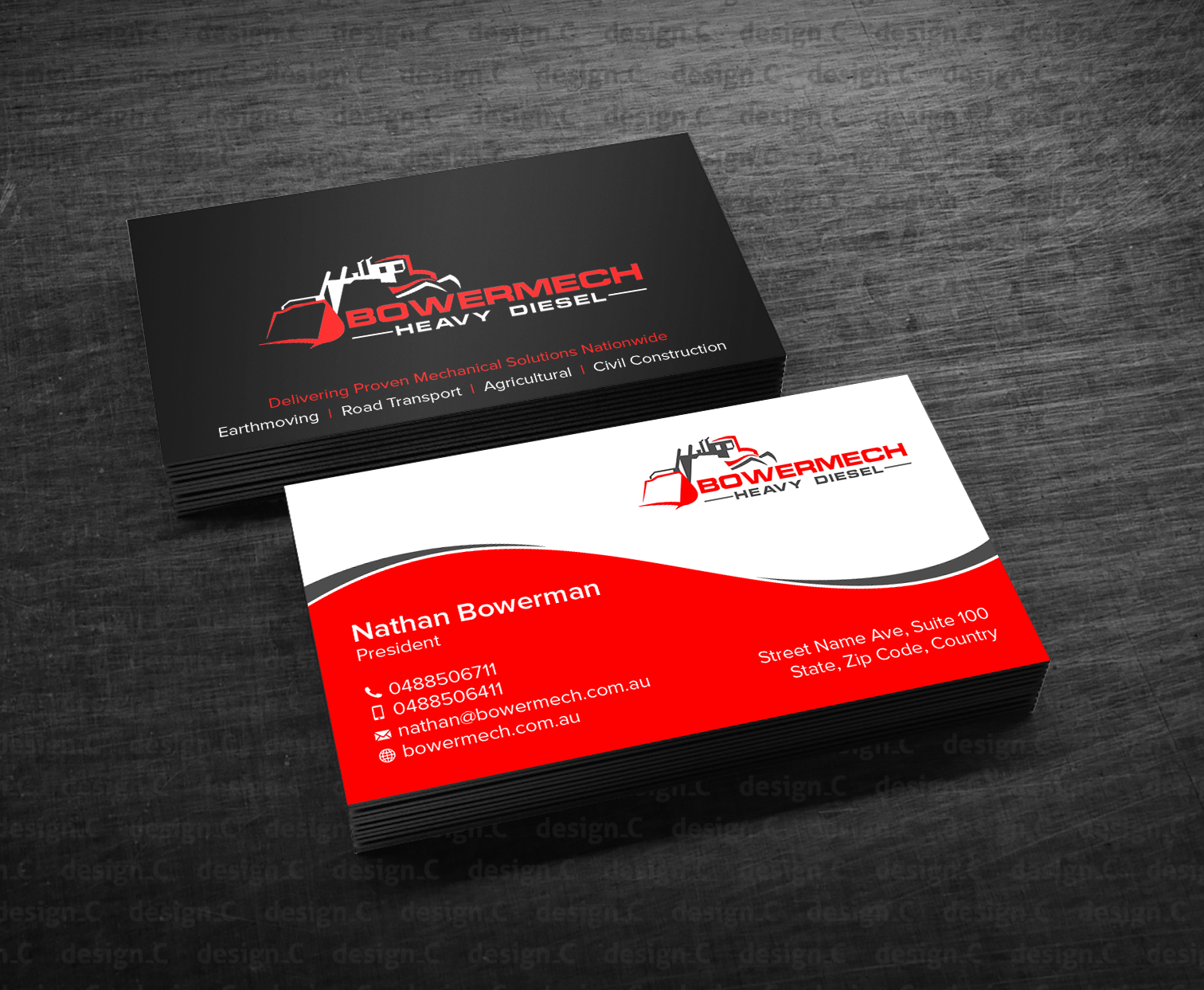 Business Card Design by design_C. for this project | Design #33837019