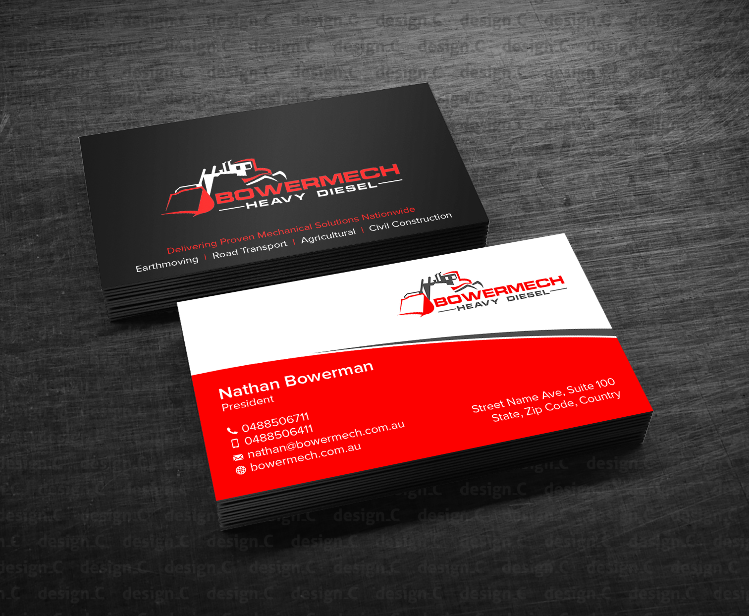 Business Card Design by design_C. for this project | Design #33837020