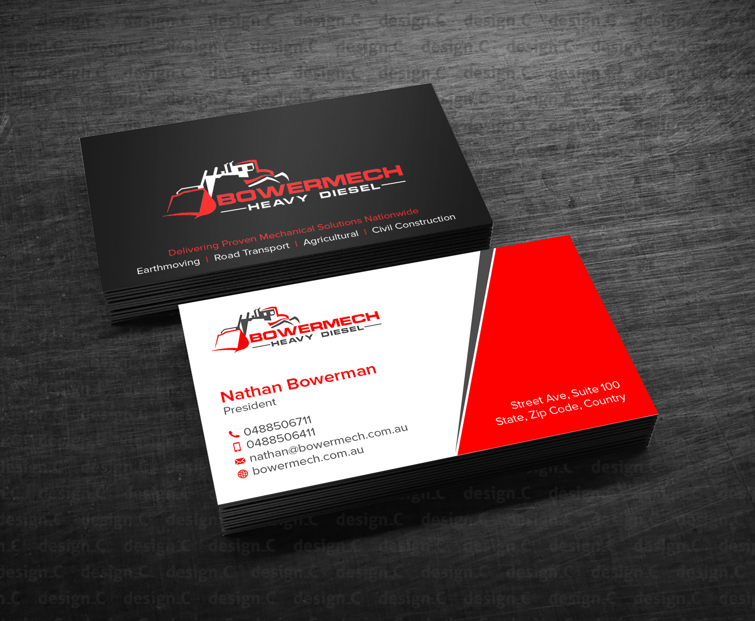 Business Card Design by design_C. for this project | Design #33837021