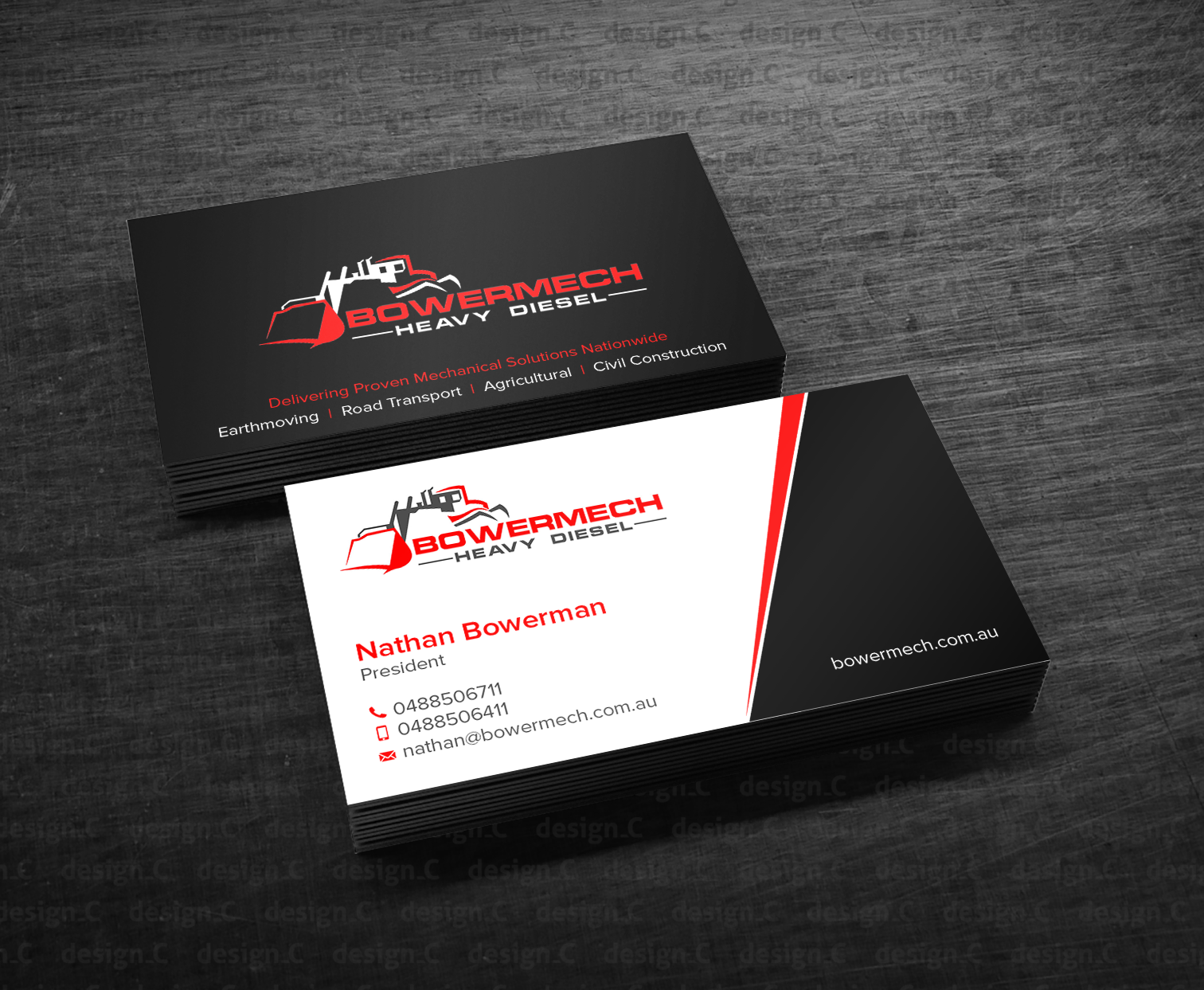 Business Card Design by design_C. for this project | Design #33837025